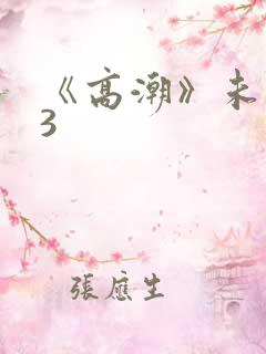 《高潮》未删减3