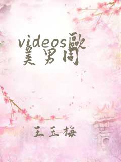 videos欧美男同