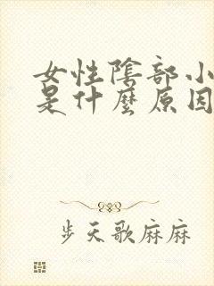 女性阴部小疙瘩是什么原因