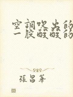 空调吹出的风有一股酸酸的味道