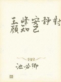 王峰安静对唱红颜知己