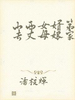 山西女婿第一次去丈母娘家带什么礼物