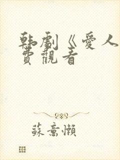 韩剧《爱人》免费观看