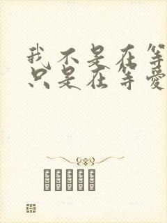 我不是在等你我只是在等爱你的心死