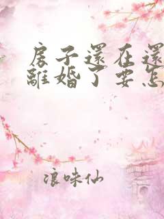 房子还在还贷款离婚了要怎么处理