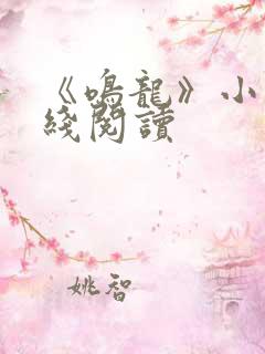 《鸣龙》小说在线阅读