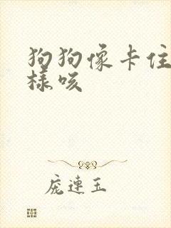 狗狗像卡住了一样咳