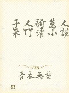 千人骑万人跨的朱竹清小说在线阅读