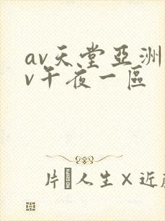 av天堂亚洲av午夜一区