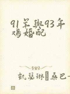 91羊与93年鸡婚配