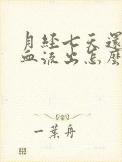 月经七天还有鲜血流出怎么办