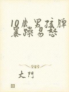 10岁男孩脾气暴躁易怒