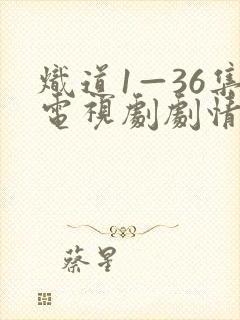 炽道1—36集电视剧剧情