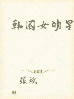 韩国女明星 李