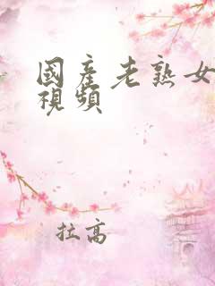 国产老熟女a级视频