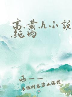 高.黄.h小说.纯肉