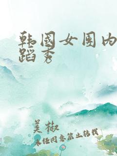 韩国女团内衣舞蹈秀