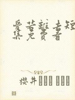 爱若离去短剧全集免费看