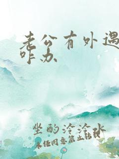 老公有外遇我该咋办