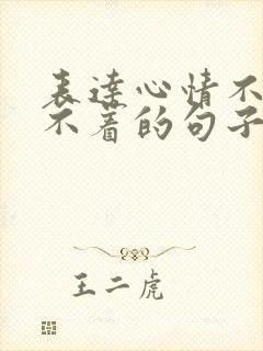 表达心情不好睡不着的句子