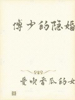 傅少的隐婚罪妻