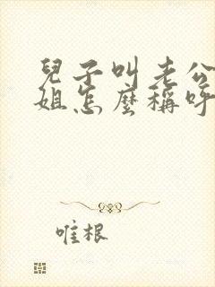 儿子叫老公的姐姐怎么称呼