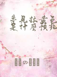 梦见拉黄色大便是什么预兆