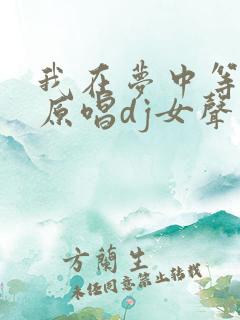 我在梦中等着你原唱dj女声版