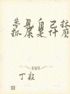 梦见自己拉屎手抓屎是什么意思