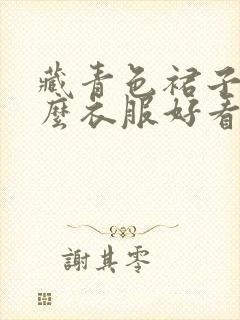 藏青色裙子配什么衣服好看