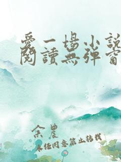 爱一场小说免费阅读无弹窗全文