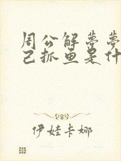 周公解梦梦见自己抓鱼是什么意思