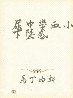 尿中带血小腹有下坠感