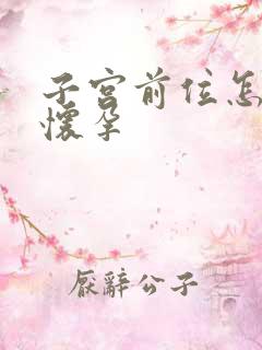 子宫前位怎么易怀孕