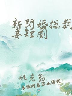 新闪婚总裁契约妻短剧