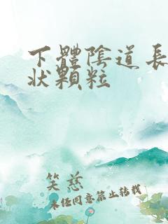 下体阴道长乳头状颗粒