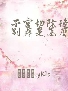 子宫切除后腰特别疼是怎么回事