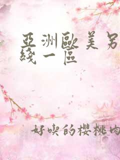 亚洲欧美另类在线一区