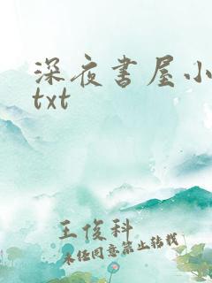 深夜书屋小说.txt