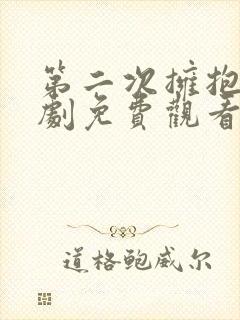 第二次拥抱电视剧免费观看全集高清