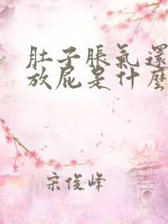 肚子胀气还一直放屁是什么原因