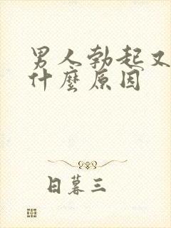 男人勃起又软下什么原因