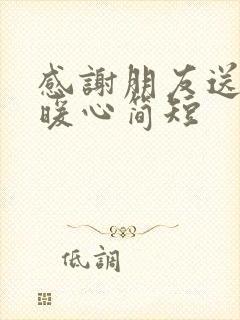 感谢朋友送的花暖心简短