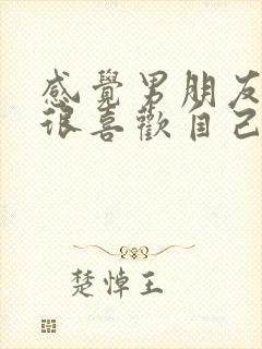 感觉男朋友不是很喜欢自己怎么办