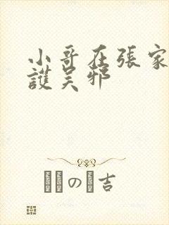 小哥在张家霸气护吴邪