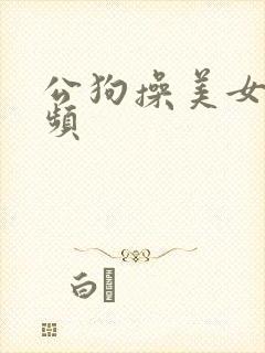 公狗操美女b视频