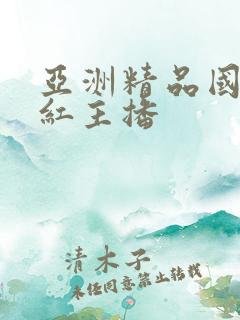 亚洲精品国产网红主播