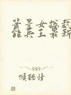 萧晨女总裁的全能兵王最新