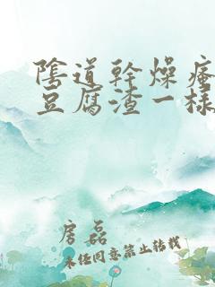 阴道干燥瘙痒有豆腐渣一样的