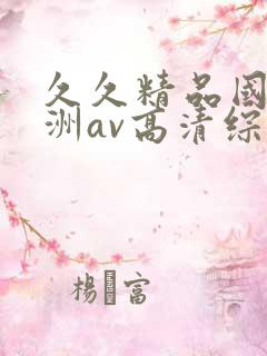 久久精品国产亚洲av高清综合